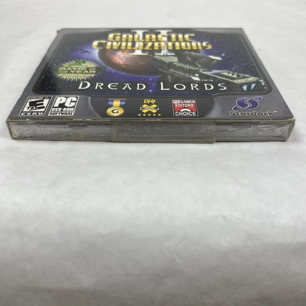 Galactic Civilizations 2 Dread Lords PC CD-ROM. ‎ Brand New Sealed.